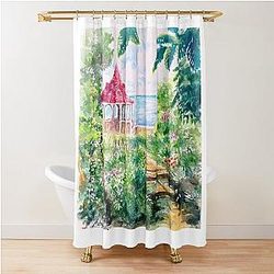 Porco Rosso Shower Curtain