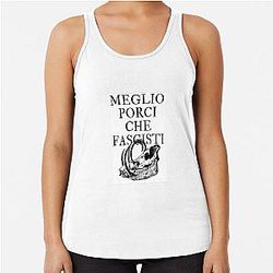 Porco Rosso Racerback Tank Top