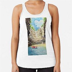 Secret Porco Rosso Racerback Tank Top