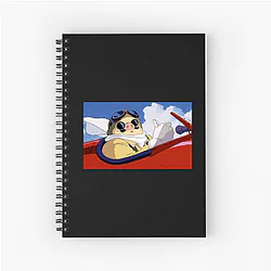 Porco Rosso Merch For Fans Porco Rosso Notebook