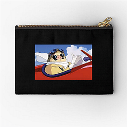 Porco Rosso Merch For Fans Porco Rosso Zipper Pouches