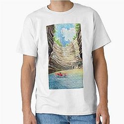 Secret Cove of Porco Rosso Classic T-Shirt