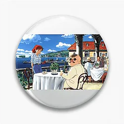 Porco Rosso Merch Collection Porco Rosso Pins