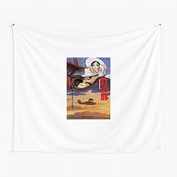 Porco Rosso Merch Porco Rosso Tapestries