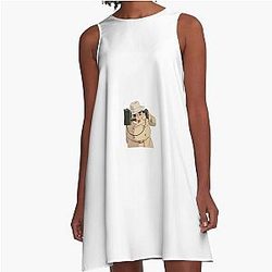 Porco Rosso A-Line Dress