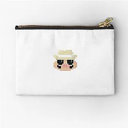 Pixel art Porco Rosso Zipper Pouch
