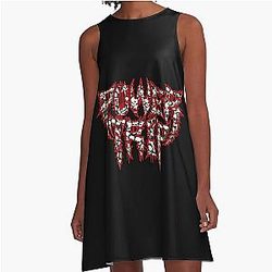 Of Power Trip A-Line Dress