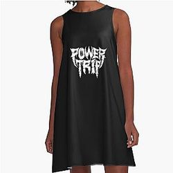 Power Trip Essential A-Line Dress