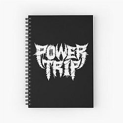Power Trip Merch Spiral Notebook