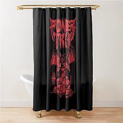 Power Trip Gargoyle Shower Curtain