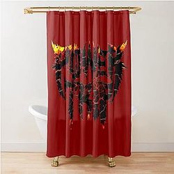 Fire Power Shower Curtain