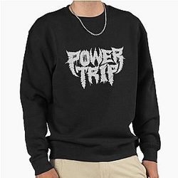 Power Trip Band Pullover Sweatshirt