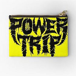 Power Trip Merch Logo Pouch Zipper Shirt