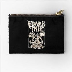 Power Trip Vintage Zipper Pouch