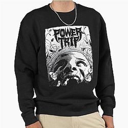 POWER TRIP Save rock Pullover Sweatshirt