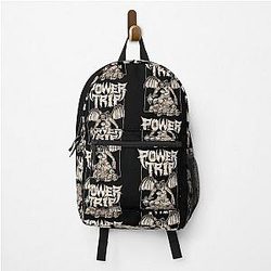 Power Trip Band Vintage Backpack
