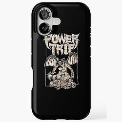 Power Trip Band Vintage iPhone Tough Case