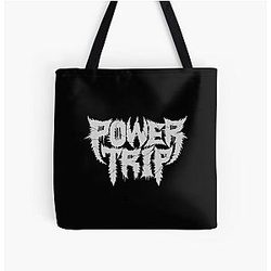 Power Trip Band Tote Bag