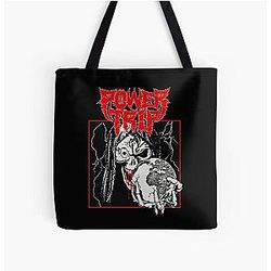 Power Trip All Over Print Tote Bag