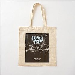 Live In Seattle Power Trip Cotton Tote Bag