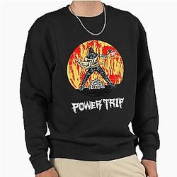 Power Trip Band Pullover Sweatshirt