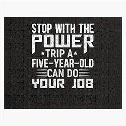 Power Trip Jigsaw Puzzle