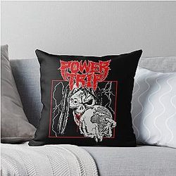 Power Trip Throw Pillow