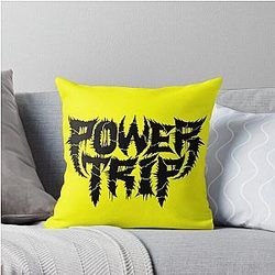 Power Trip Logo Shirt Pillow