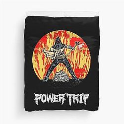 Power Trip Band Duvet Cover