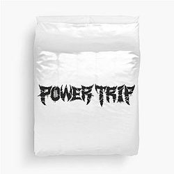 Power Trip Band Duvet Cover