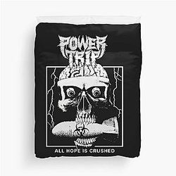 Power Trip - All Hope Is Crushed Duvet Cover