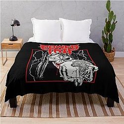 Power Trip Throw Blanket