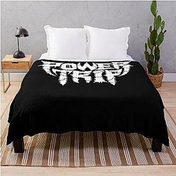 Power Trip Throw Blanket