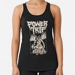Power Trip Vintage Racerback Tank Top