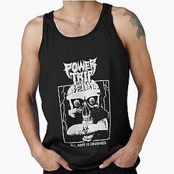 Power Trip Merch Skull Tank Top