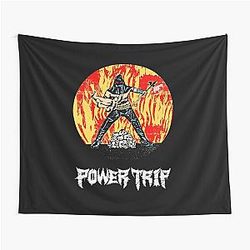 Power Trip Band Tapestry
