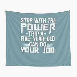 Power Trip Tapestry