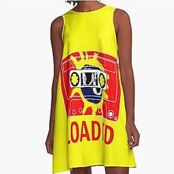Primal Scream Loaded A Line Dress