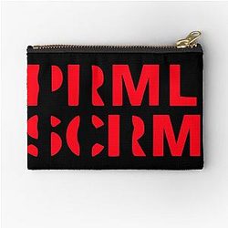 PRML SCRM - Tribute to Primal Scream Zipper Pouch