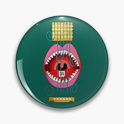 Pin Užekli Rock band Primal Scream