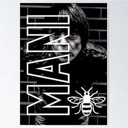 Mani - Stone Roses & Primal Scream Tribute Poster