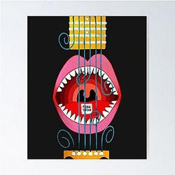 Primal Scream Rock Poster