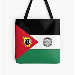Aida Celtic Primal Scream Over Print Tote Bag