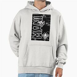 Mani Stone Roses and Primal Scream Tribute Oversized Hoodie