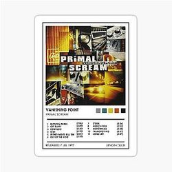 Primal Scream Vanishing Point Album Sticker