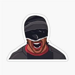Primal Scream Daredevil Sticker