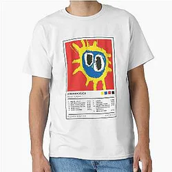 Primal Scream Screamadelica Album Poster T-Shirt