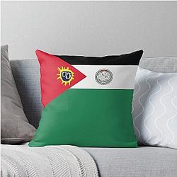 Aida Celtic Primal Scream Throw Pillow
