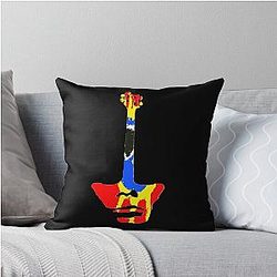 Primal Scream Mani on Bass Throw Pillow