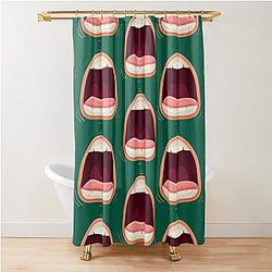 Primal Scream Shower Curtain